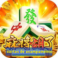 cartas de acampamento